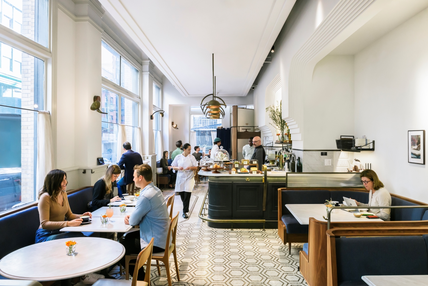 Mostrador Cafe in Walker Hotel Tribeca