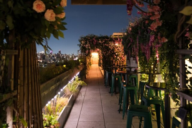 The Flower Shop Rooftop at Walker Hotel